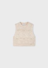 Load image into Gallery viewer, Vest - Knitted Cream