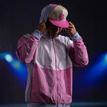 Load image into Gallery viewer, Shutout Retro Windbreaker (Cotton Candy) - Youth