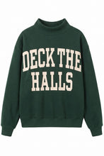 Load image into Gallery viewer, DECKTHEHALLS / Reversible Mock-Neck Sweatshirt