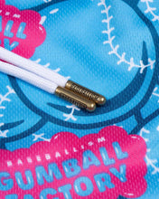 Load image into Gallery viewer, Gumball Factory Diamond Air Mesh Shorts (Light Blue) - Youth