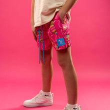 Load image into Gallery viewer, Doubles and Bubbles Diamond Air Mesh Shorts - Youth