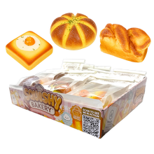 Load image into Gallery viewer, Fun Doh Bakery Slow Rise Squishy Bread Variety - 12/Display