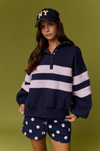 Load image into Gallery viewer, Lottie Stripe Rugby Pullover