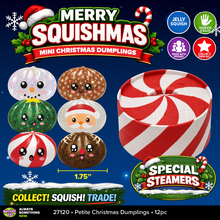 Load image into Gallery viewer, Fun Doh Petite (Mini) Squishy Christmas Dumplings Toy