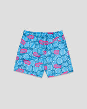 Load image into Gallery viewer, Gumball Factory Diamond Air Mesh Shorts (Light Blue) - Youth