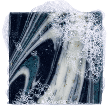 Load image into Gallery viewer, Snowy Pine Tar Bar Soap