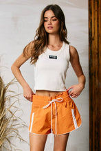 Load image into Gallery viewer, Windbreaker Shorts With Contrast Stripe