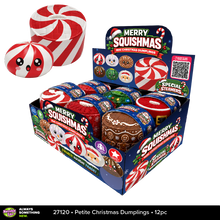 Load image into Gallery viewer, Fun Doh Petite (Mini) Squishy Christmas Dumplings Toy