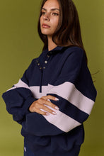 Load image into Gallery viewer, Lottie Stripe Rugby Pullover