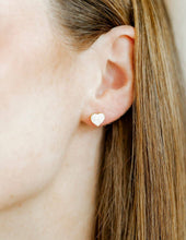 Load image into Gallery viewer, Screwback Stud Earrings - Volleyball