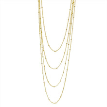 Load image into Gallery viewer, 18k Gold Filled 1mm Satellite Chain Available in 16", 18", 2