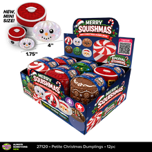 Load image into Gallery viewer, Fun Doh Petite (Mini) Squishy Christmas Dumplings Toy