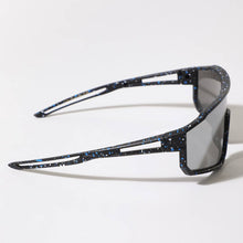 Load image into Gallery viewer, Boys Paint Splatter Shield Sport Sunglasses