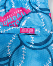 Load image into Gallery viewer, Gumball Factory Diamond Air Mesh Shorts (Light Blue) - Youth