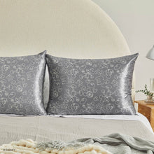 Load image into Gallery viewer, Kitsch & Mickey and Minnie Satin Pillowcase Mickey Magic