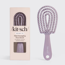 Load image into Gallery viewer, Mini Soft Violet Detangling Flexi Brush