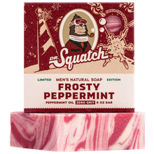 Load image into Gallery viewer, Frosty Peppermint Bar Soap