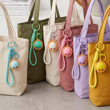 Load image into Gallery viewer, Cute Bao Bun Dumpling Stress Relief Fidget Clicker Bag Charm Keychains