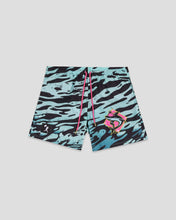 Load image into Gallery viewer, Shark Attack Swim Trunks (Rip Tide) - Youth