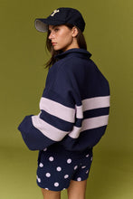 Load image into Gallery viewer, Lottie Stripe Rugby Pullover