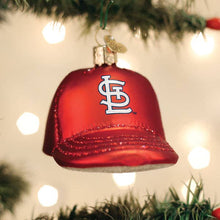 Load image into Gallery viewer, Cardinals Baseball Cap Ornament