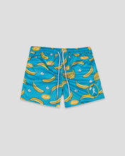 Load image into Gallery viewer, Peelin Good (Banana) Diamond Air Mesh Shorts - Youth