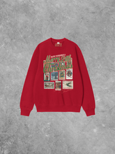 Load image into Gallery viewer, Have a Merry Christmas, Stamps Boxy Cotton 90's Sweatshirt
