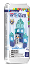 Load image into Gallery viewer, Magna-Tiles Winter Wonder 26-Piece Travel Set
