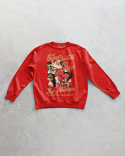 Load image into Gallery viewer, Enjoy a Soda at Christmas, Santa Oversized 90's Sweatshirt