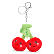 Load image into Gallery viewer, Cherries Charm Clip Bag Buddy