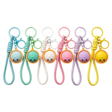 Load image into Gallery viewer, Cute Bao Bun Dumpling Stress Relief Fidget Clicker Bag Charm Keychains
