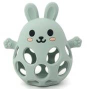 Load image into Gallery viewer, Silicone 3D Funny Bunny Teether
