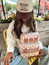 Load image into Gallery viewer, Coffee Run - Brown Vintage Trucker Hat
