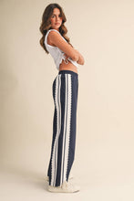 Load image into Gallery viewer, SIDE LACE CONTRAST TRACK PANTS

