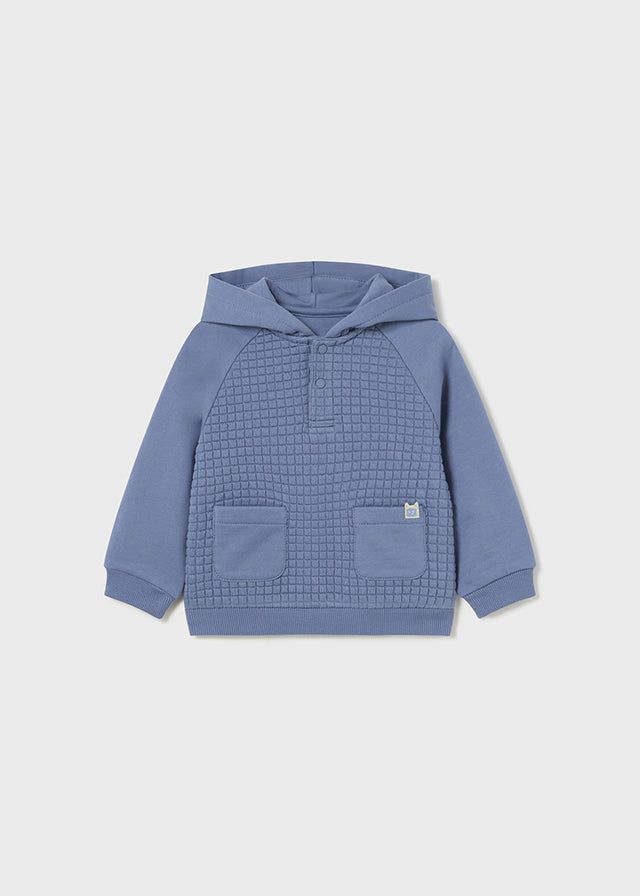 Pullover -Hooded Blue