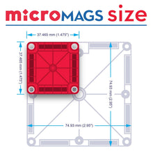 Load image into Gallery viewer, MicroMAGS LEARN Letters™ 56 Piece Set
