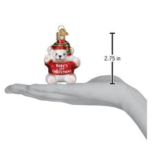 Load image into Gallery viewer, Baby&#39;s 1st Christmas Ornament
