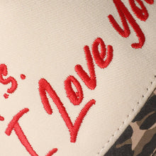 Load image into Gallery viewer, P.S. I Love You Valentine Embroidery Two-Tone Trucker Hat
