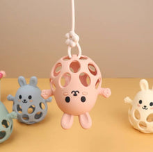 Load image into Gallery viewer, Silicone 3D Funny Bunny Teether
