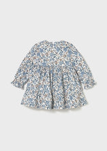 Load image into Gallery viewer, Dress - Blue Floral Velvet

