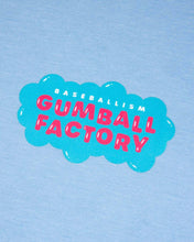 Load image into Gallery viewer, Gumball Factory T-Shirt (Light Blue) - Youth
