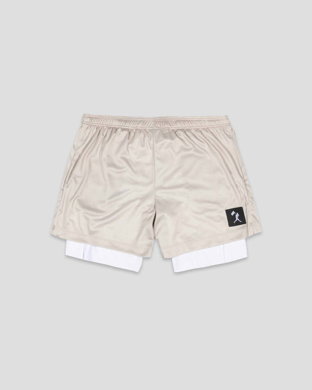 Diamond Air Liner Mesh Training Shorts (Cream) - Youth