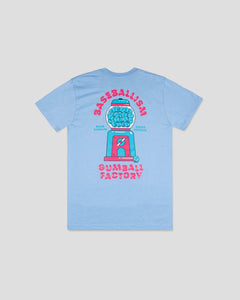 Gumball Factory T-Shirt (Light Blue) - Youth