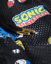 Load image into Gallery viewer, Sonic The Hedgehog Pattern Diamond Pro Youth Mesh Shorts
