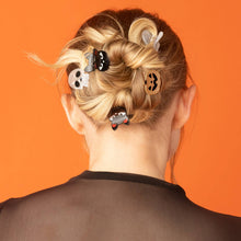 Load image into Gallery viewer, Mini Claw Clips 6pc Set - Halloween Squad
