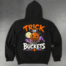 Load image into Gallery viewer, Hoodie - Trick or Buckets
