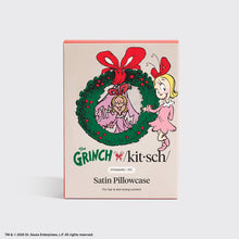 Load image into Gallery viewer, The Grinch x Kitsch Satin Pillowcase in Cindy Lou Who
