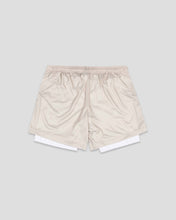 Load image into Gallery viewer, Diamond Air Liner Mesh Training Shorts (Cream) - Youth
