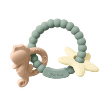 Load image into Gallery viewer, Seahorse Teething Ring - All Silicone
