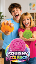 Load image into Gallery viewer, Fun Doh Fuzzy Face Squishy Sensory Toy
